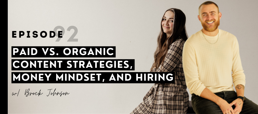 Paid vs. organic content strategies