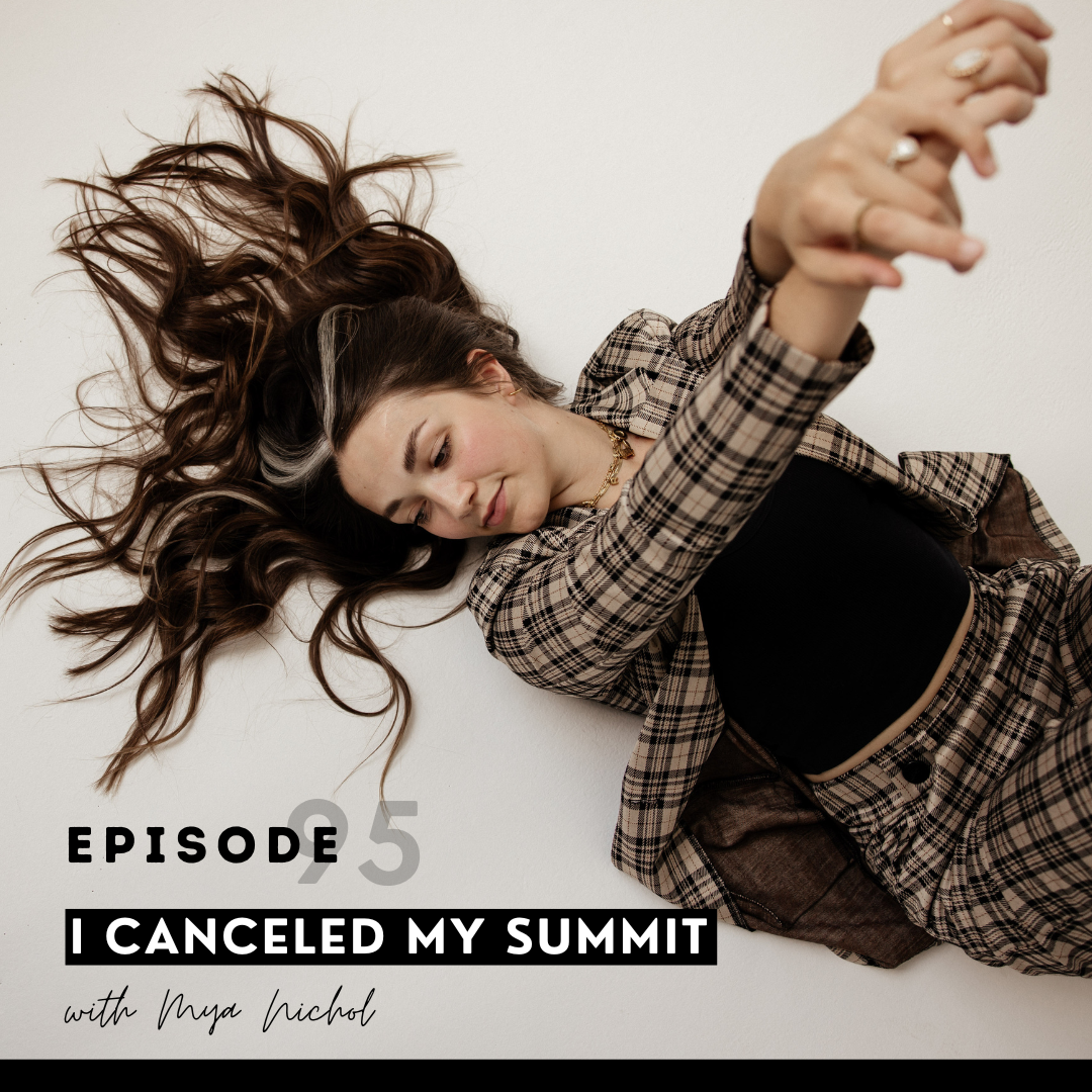 I canceled my summit