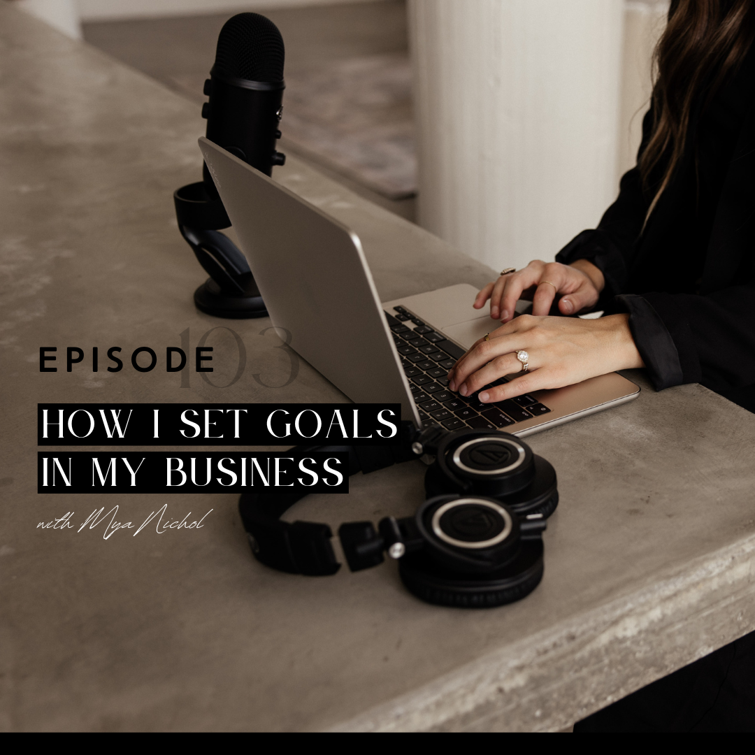 how i set goals in my business