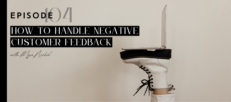 negative customer feedback