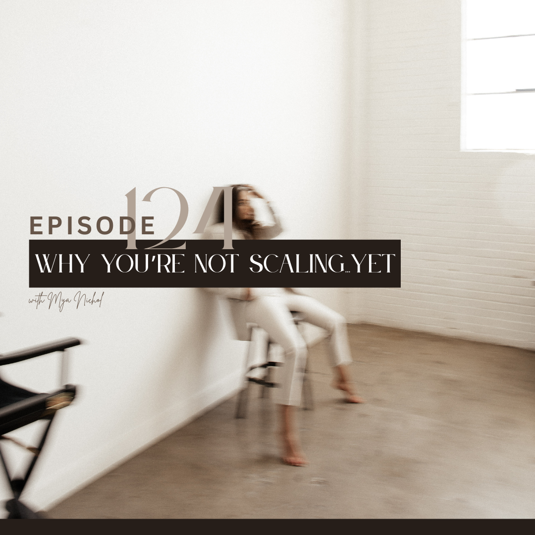 why you're not scaling yet